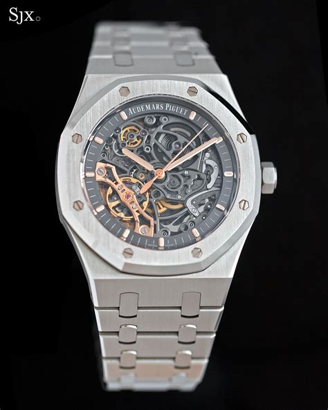 audemars piguet royal oak open worked skeleton